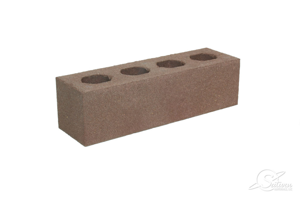 King Cored Brick - Left Angle