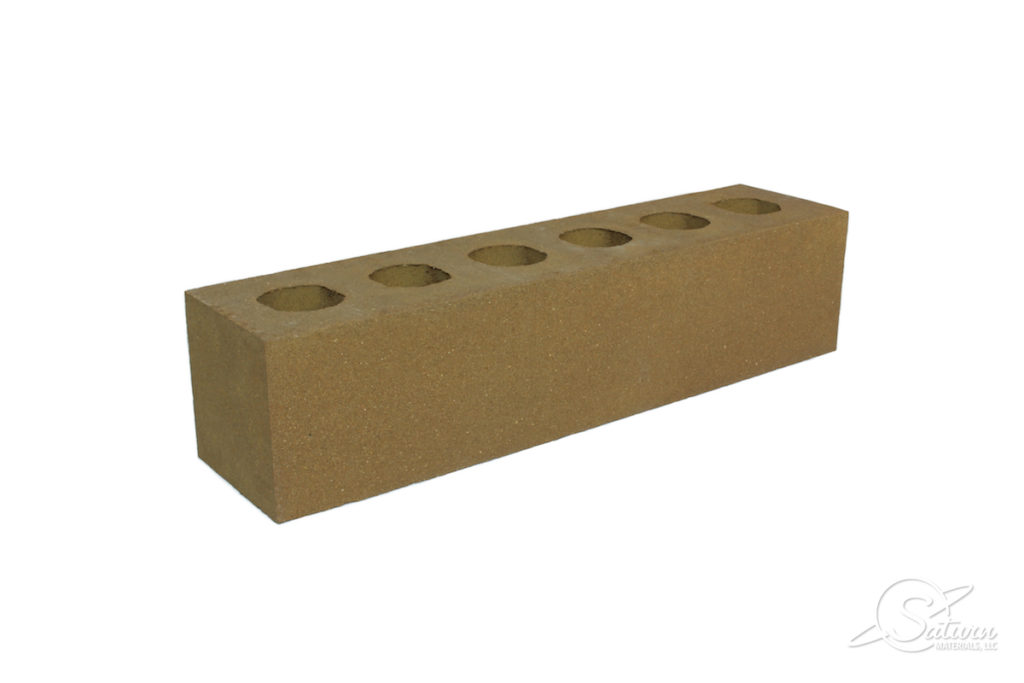 Monarch Cored Brick - Left Angle